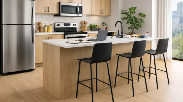 Kirby - kitchen with urban view