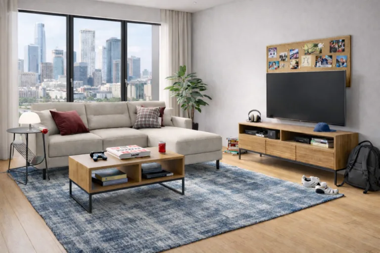 Kirby student living room